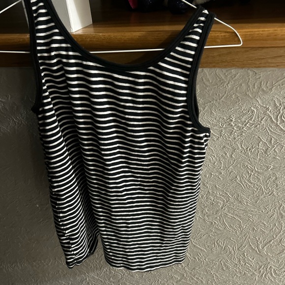 Nautical striped George tank - Picture 4 of 4